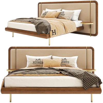 Pa-Modern-Wooden-Bed-03 — Вид 3