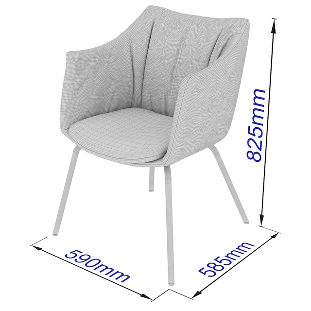 Mobeledom English Armchair — Descargar