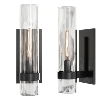 Restoration Hardware RAVELLE GRAND SCONCE Black — Ver 1