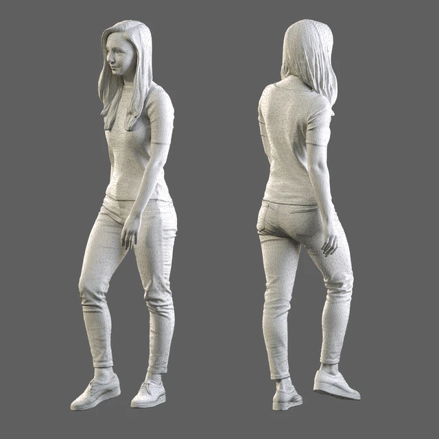 3d scan woman 8 — Download
