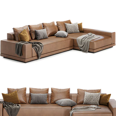 Cortona Sofa Chaise Sectional — Ver 4