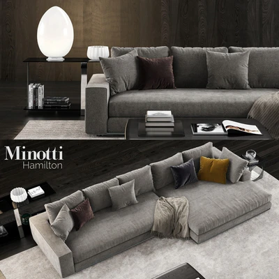 Minotti Hamilton Sofa 2 — Ver 1