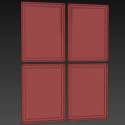 A set of paintings in the Scandinavian style 001 — Ver 2