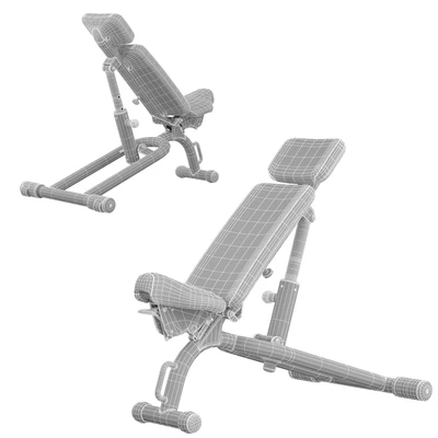 Technogym Adjustable Bench — Ver 3