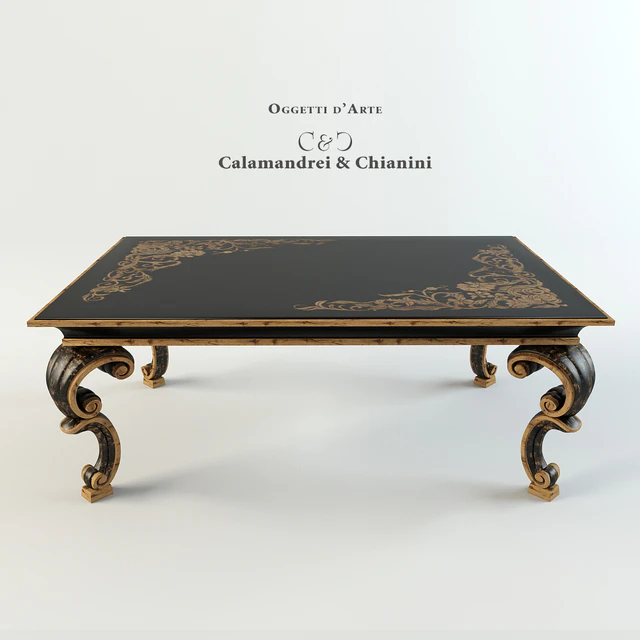 Столик журнальный Calamandrei & Chianini Tavoli 1500 — Скачать