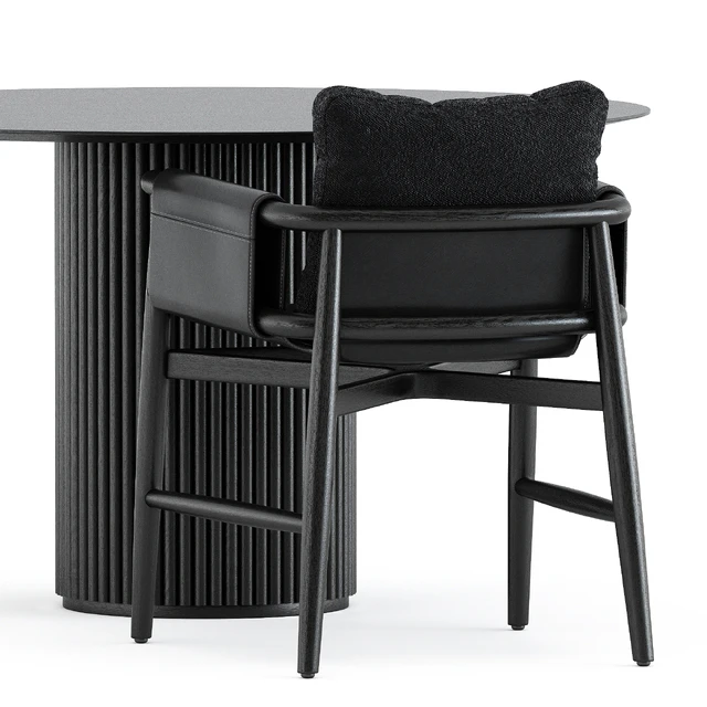 Teresina chair by Meridiani and Palais Royal table by Asplund — Скачать