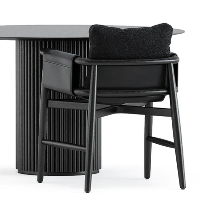 Teresina chair by Meridiani and Palais Royal table by Asplund — Вид 5