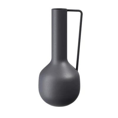 metal vase with handle by bloomingville — descargar