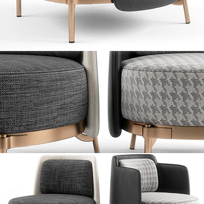 Minotti Tape armchairs — Ver 2