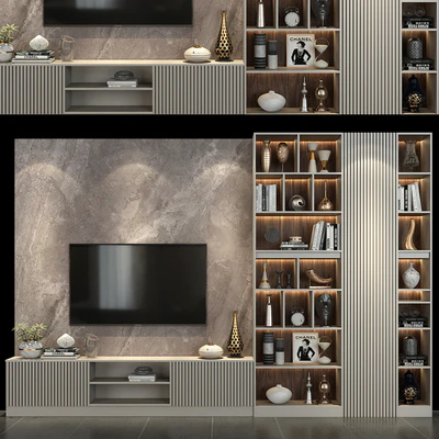 TV wall set 266 — Вид 1