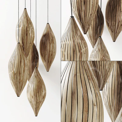 Parametric decor bulb n1 / Параметрические луковицы для декора — Вид 1