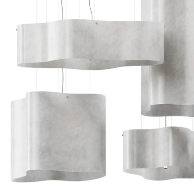 Nuvola pendant lamps by Baxter — Ver 3