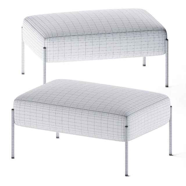 Footstool Paipaï by Ligne Roset / Оттоманка — Скачать