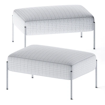 Footstool Paipaï by Ligne Roset / Оттоманка — Вид 2