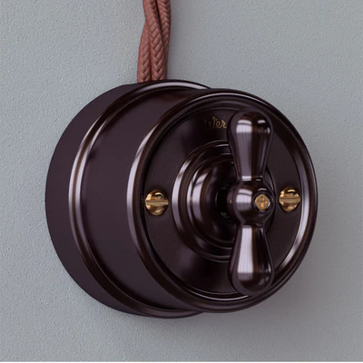 Switches and sockets Werkel Retro — View 3