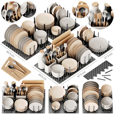 Ikea Uppdatera Pegboard Drawer Organizer — descargar