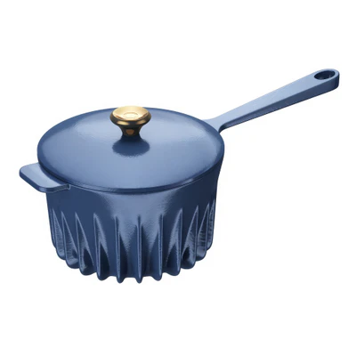 saucepan with lid blue by fireup — download