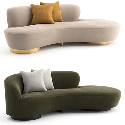 Shorty Sofa by Vladimir Kagan — Ver 1
