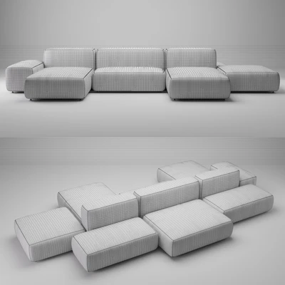 Plus Island Big Sofa by Lapalma — Вид 3