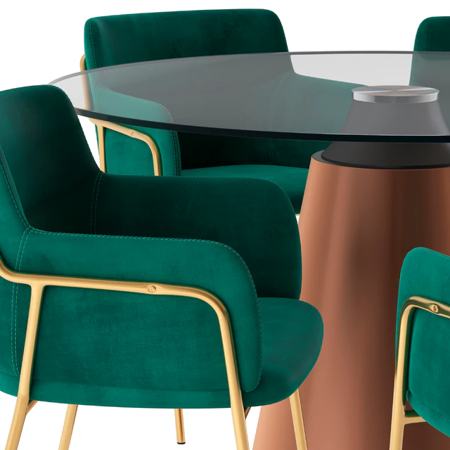 Cult Furniture Harriet Chair and Keys Road Designs Hattie Table — Descargar