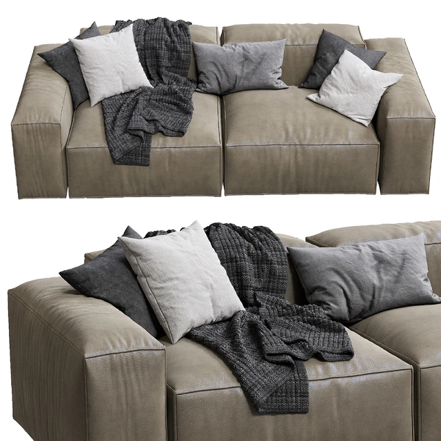livingdivani Leather SOFA Extra Wall — Descargar