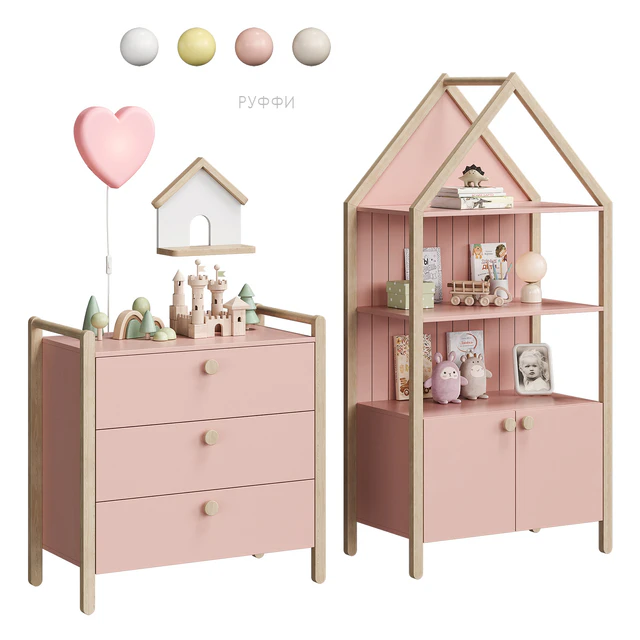 Руффи детская мебель Divan.ru set2 — Скачать