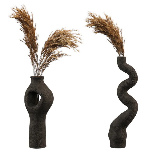 Decorative set with Pampas Bouquet — Скачать