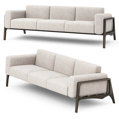 Three-seater Avior sofa by ARCHMEBEL — Ver 1
