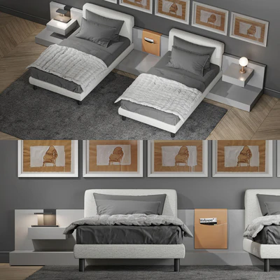 Bed Meridiani Cliff 2 — Ver 2