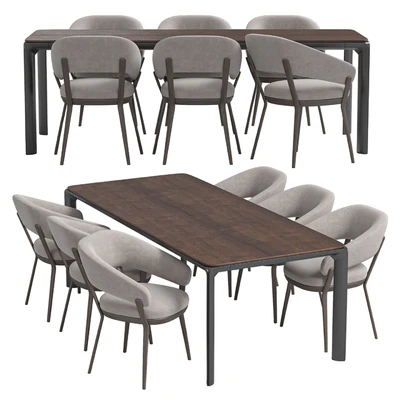 Ray Chair And HOMEY Wooden table — Вид 4