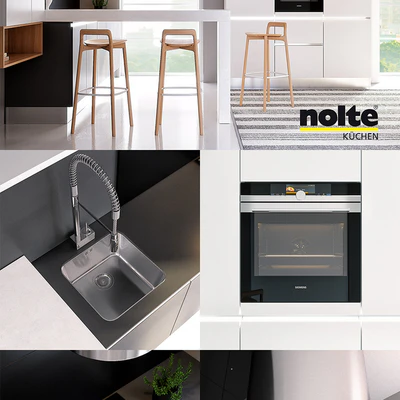 Kitchen NOLTE Glas Tec Satin + Sigma Lack (vray GGX, corona PBR) — Ver 2