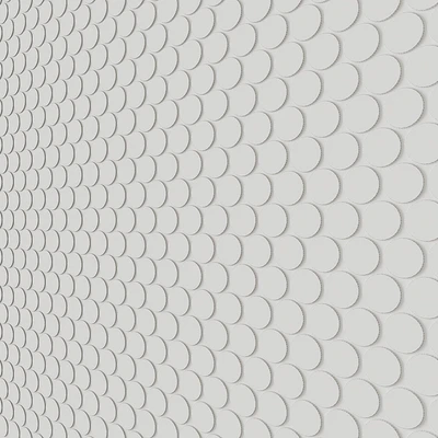 GlassPenny Round Mosaic Wall & Floor Tile 12 Colors — Ver 3