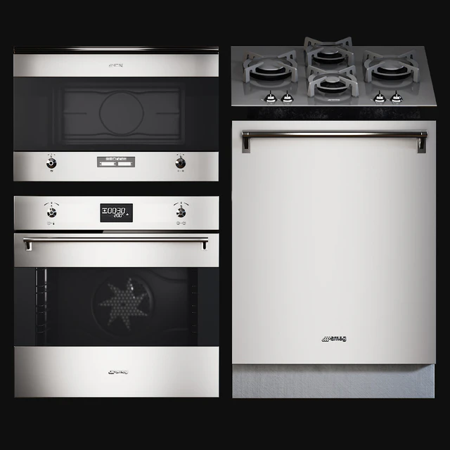 Kitchen Appliances Smeg Classic — Скачать