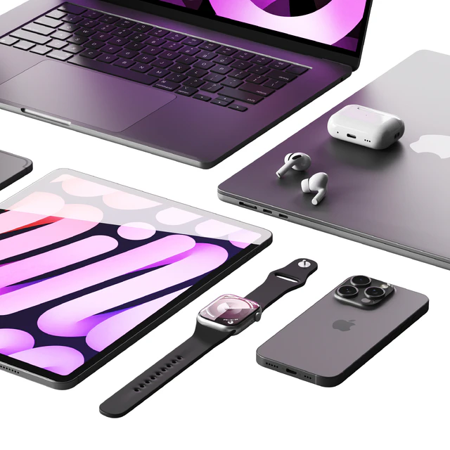 Set of Apple equipment 1 — Скачать