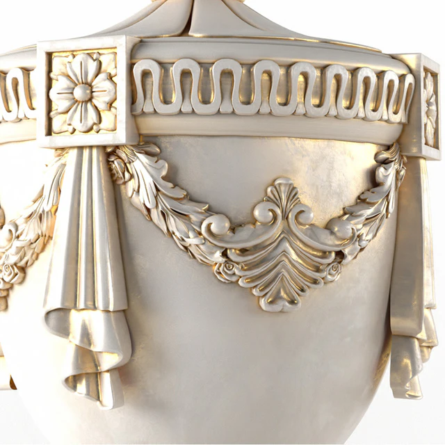 Classic vase for decorating the facade — Descargar