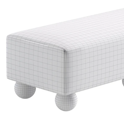 Bench GLEN by Cazarina Interiors 3 Colors Version/Банкетка ГЛЕН — Вид 2