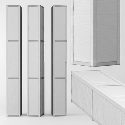 Concrete column with metal bandage — Ver 2