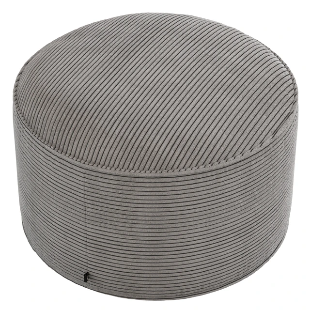 Linea Furniture Segolene Corduroy Pouffe — Descargar