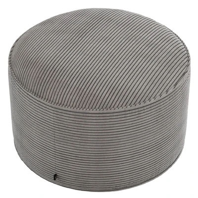 Linea Furniture Segolene Corduroy Pouffe — Ver 4
