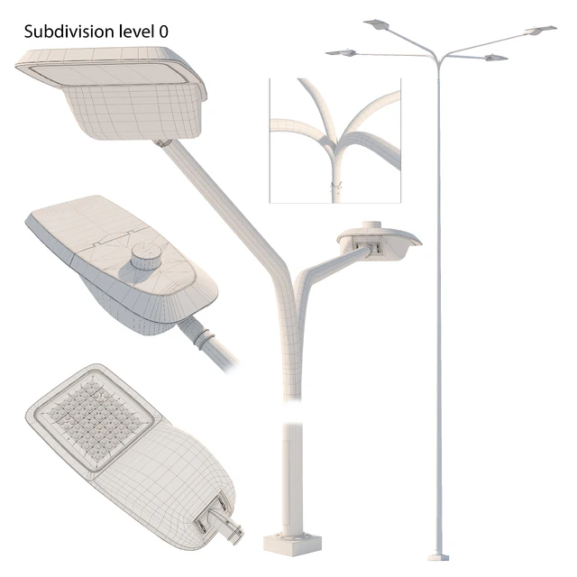Street Lamp Linden M — Скачать