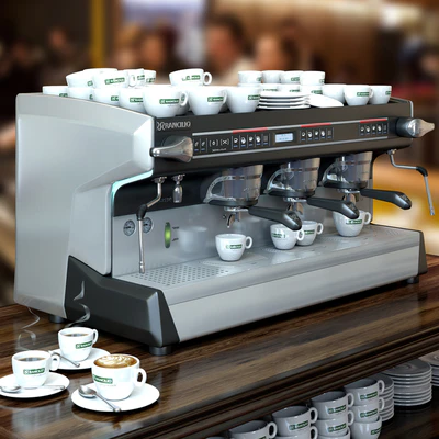 Professional coffee machines Rancilio, 3 groups — Ver 1