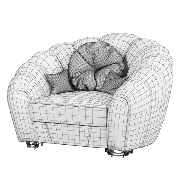 PEARL Armchair Gold Confort — Скачать