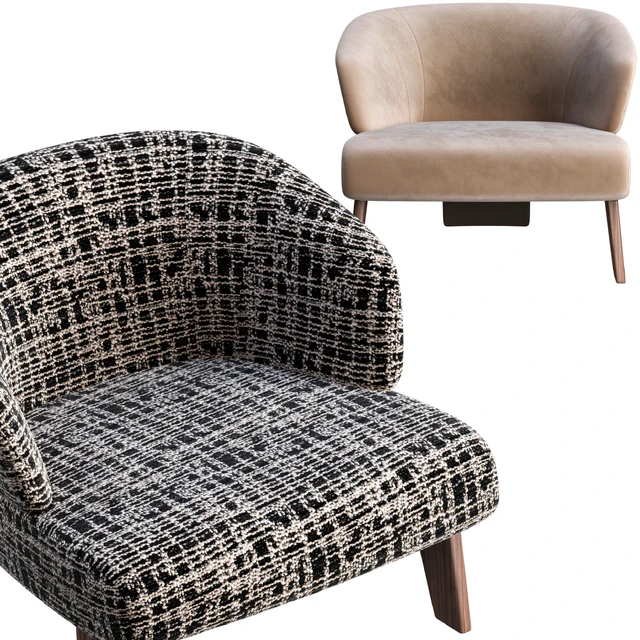 Armchair Minotti Reeves Large — Скачать