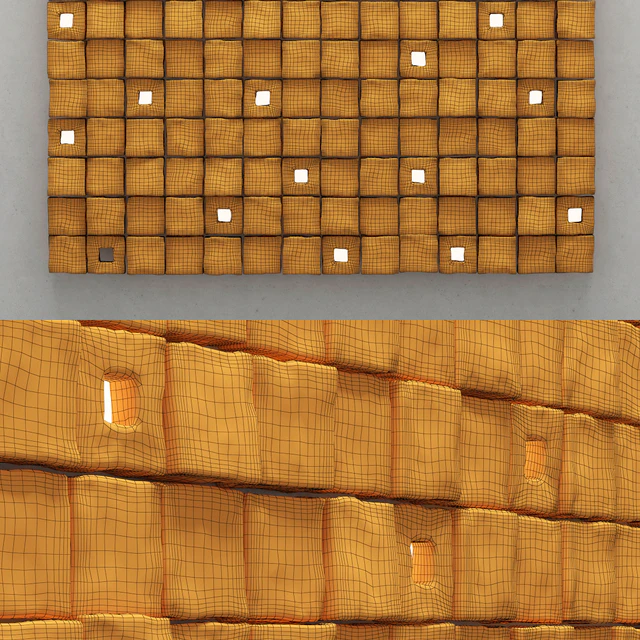 Panel stone cube — Скачать