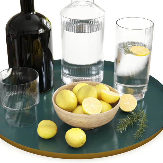 Ripple Glasses Tray — Descargar