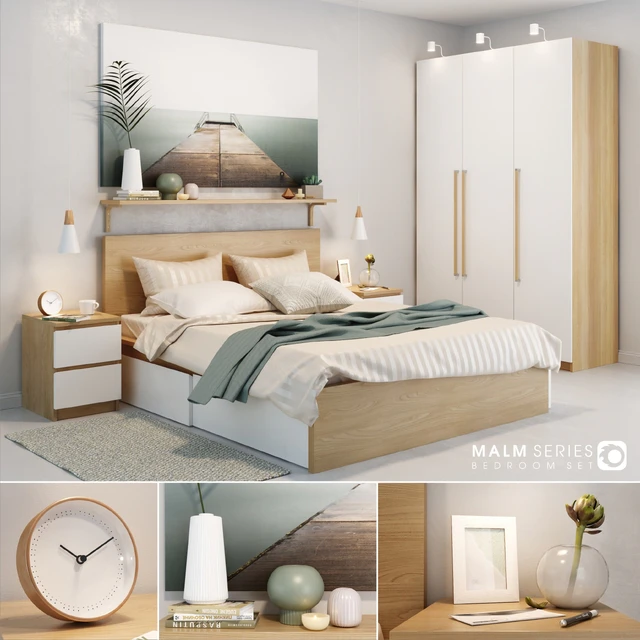 MALM bedroom set — Descargar
