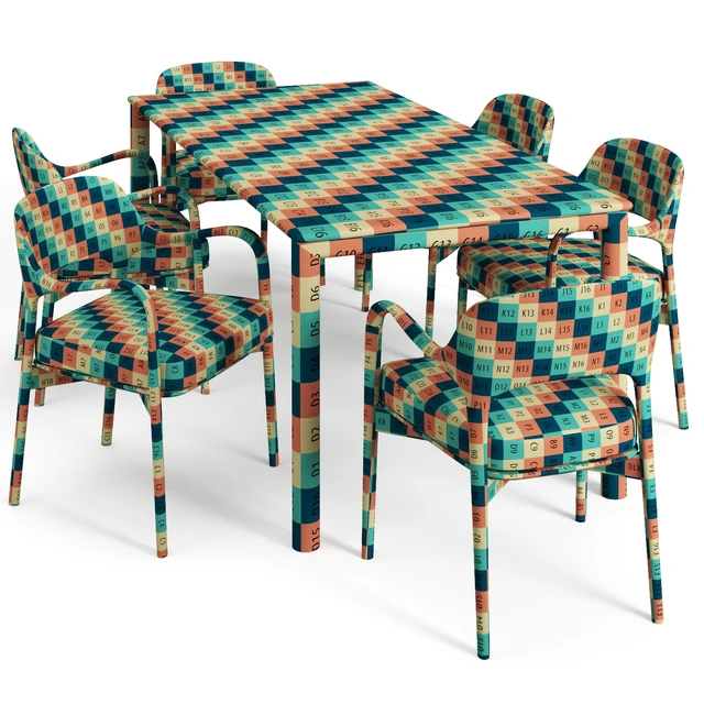 Artisan Neva table and Porada Ella chair — Скачать