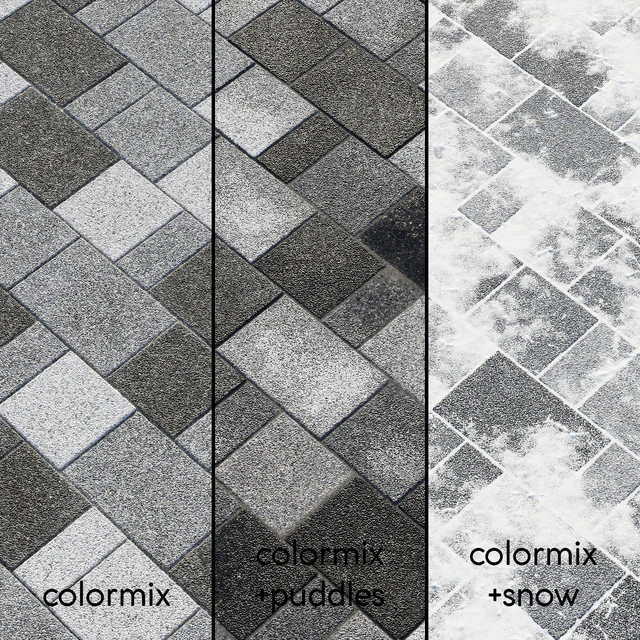 Тротуарная плитка — Скачать