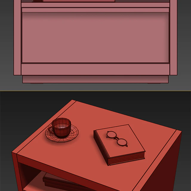 BEZIER 26in OPEN NIGHTSTAND — Descargar