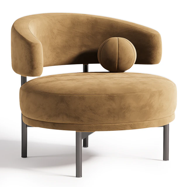 Bonaldo Neuilly Lounge Armchair — Скачать